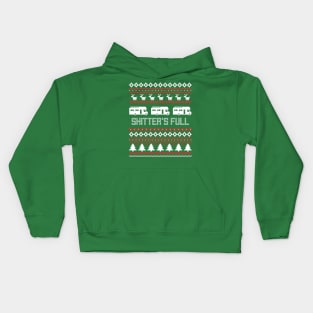 Cousin Eddie Shitter's Full Christmas Sweater Kids Hoodie